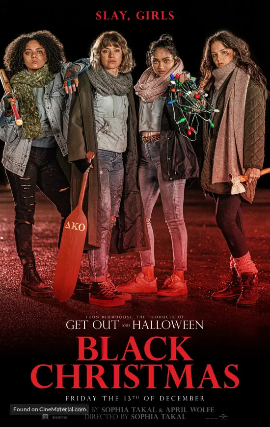 Black Christmas (2019) movie poster Black Christmas Movie