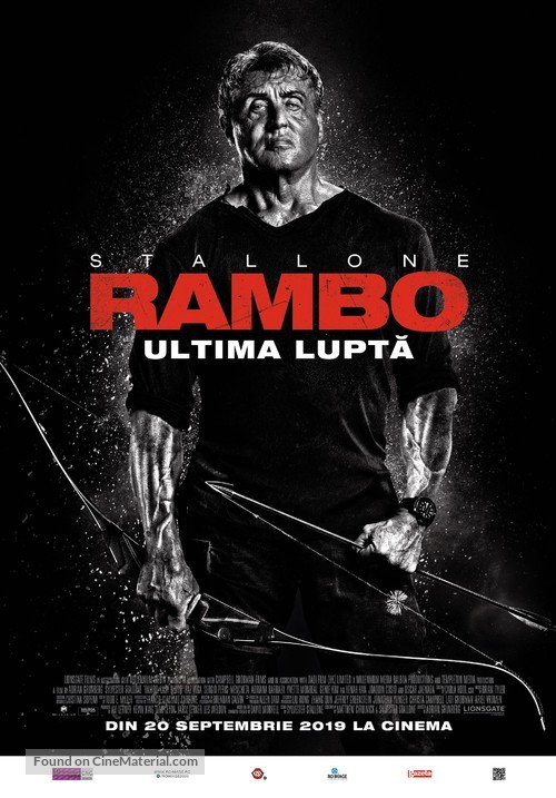 Rambo: Last Blood - Romanian Movie Poster