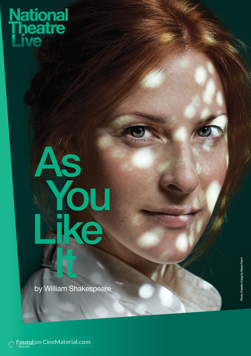 National Theatre Live: As You Like It - British Movie Poster