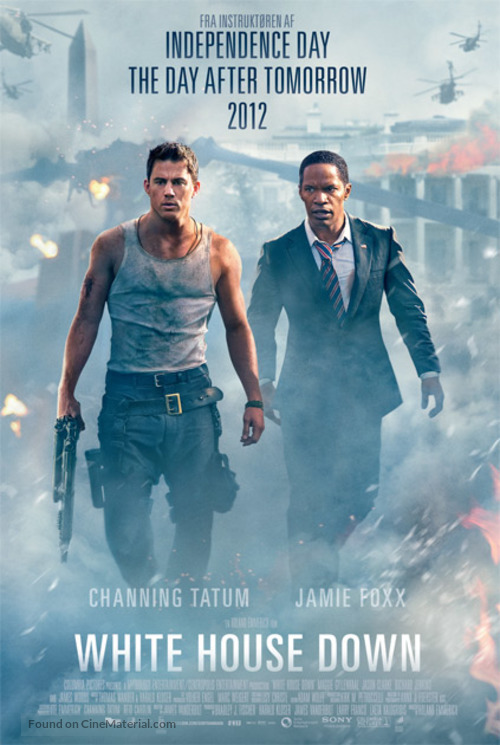 White House Down - Danish Movie Poster