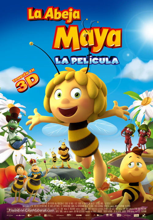 Maya the Bee Movie - Spanish Movie Poster