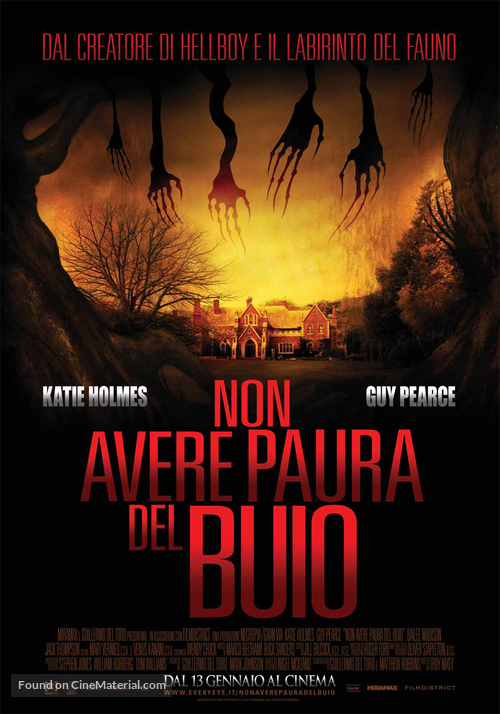 Don&#039;t Be Afraid of the Dark - Italian Movie Poster
