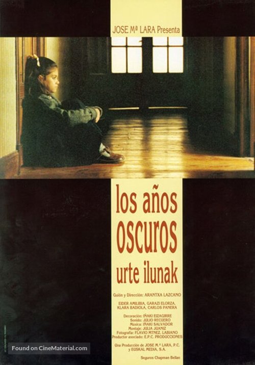 Urte ilunak - Spanish Movie Poster