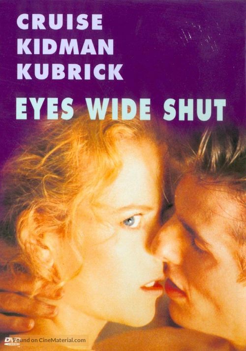 Eyes Wide Shut - Spanish DVD movie cover