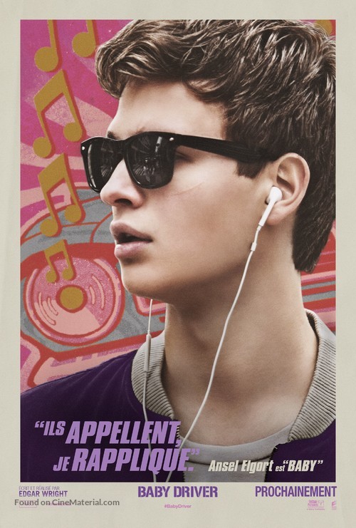 Baby Driver - French Movie Poster