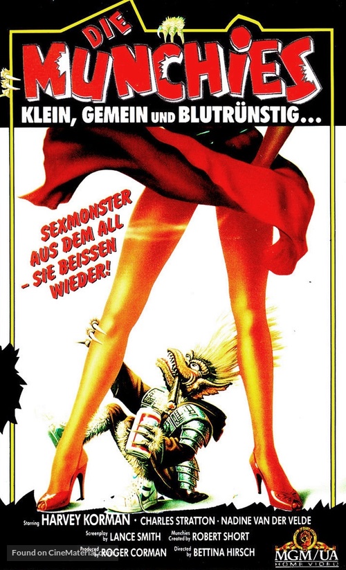 Munchies - German VHS movie cover