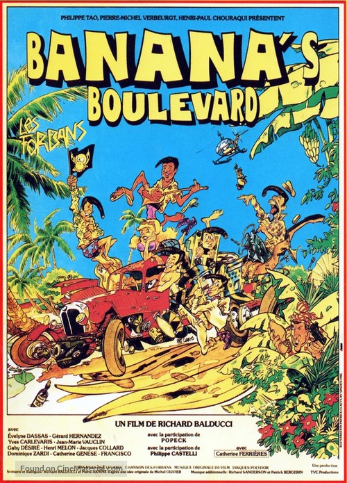 Banana&#039;s boulevard - French Movie Poster