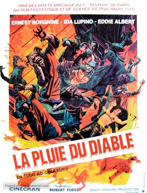 The Devil&#039;s Rain - French Movie Poster