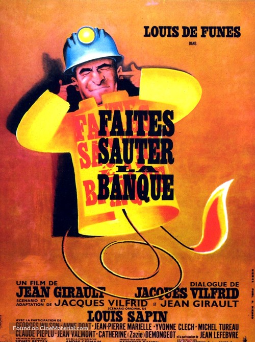 Faites sauter la banque! - French Movie Poster