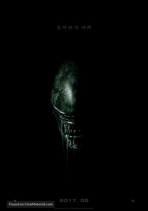 Alien: Covenant - South Korean Movie Poster