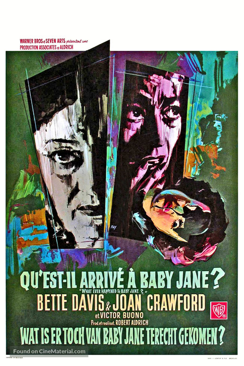 What Ever Happened to Baby Jane? - Belgian Movie Poster