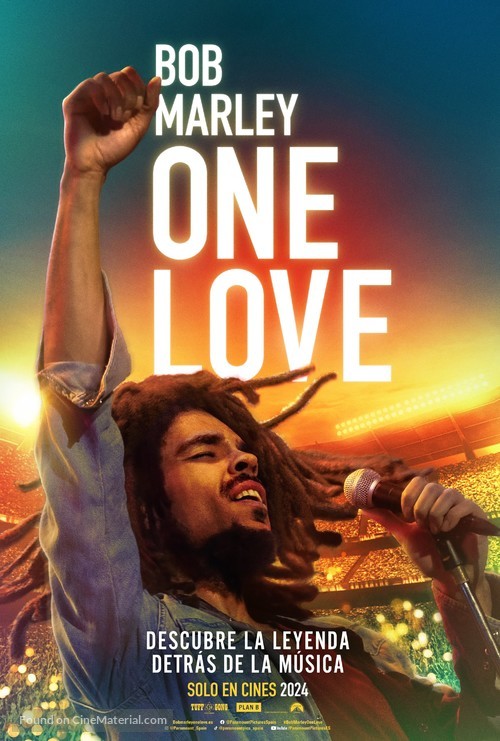 Bob Marley: One Love - Spanish Movie Poster
