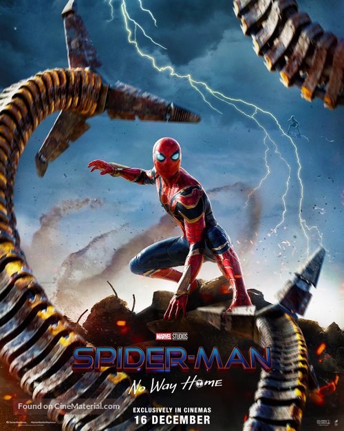 Spider-Man: No Way Home - Singaporean Movie Poster