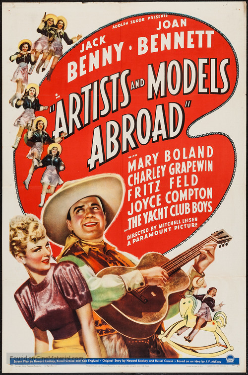 Artists and Models Abroad - Movie Poster