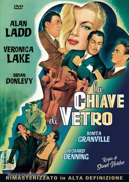The Glass Key - Italian DVD movie cover