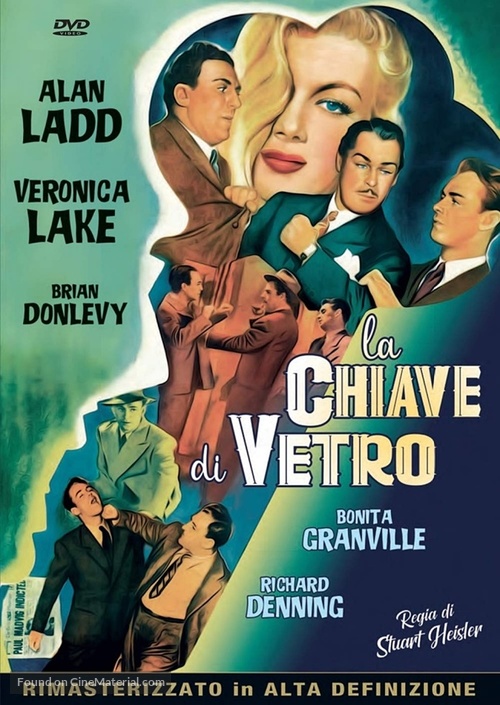 The Glass Key - Italian DVD movie cover