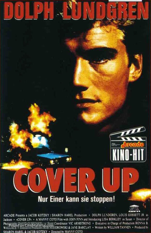 Cover Up - German VHS movie cover