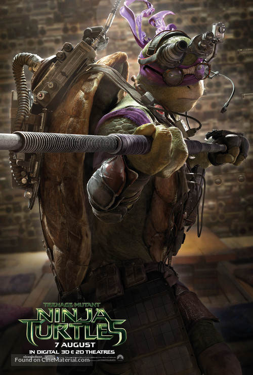 Teenage Mutant Ninja Turtles - Malaysian Movie Poster