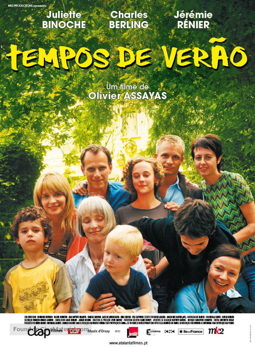 L&#039;heure d&#039;&eacute;t&eacute; - Portuguese Movie Poster