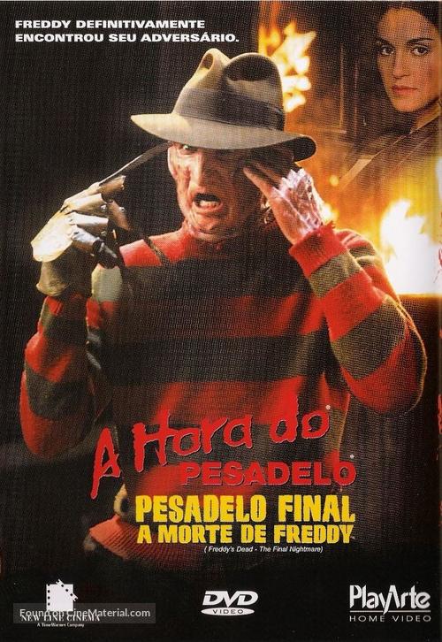 Freddy&#039;s Dead: The Final Nightmare - Brazilian Movie Poster