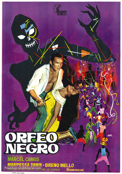 Orfeu Negro - Spanish Movie Poster