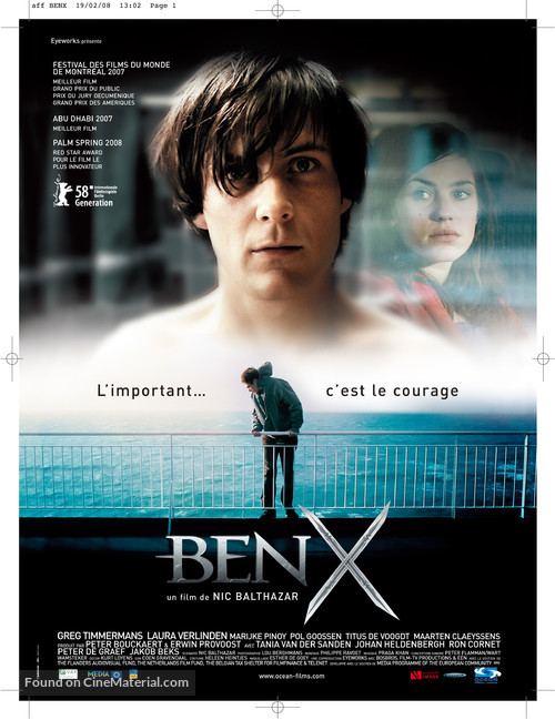 Ben X - French Movie Poster