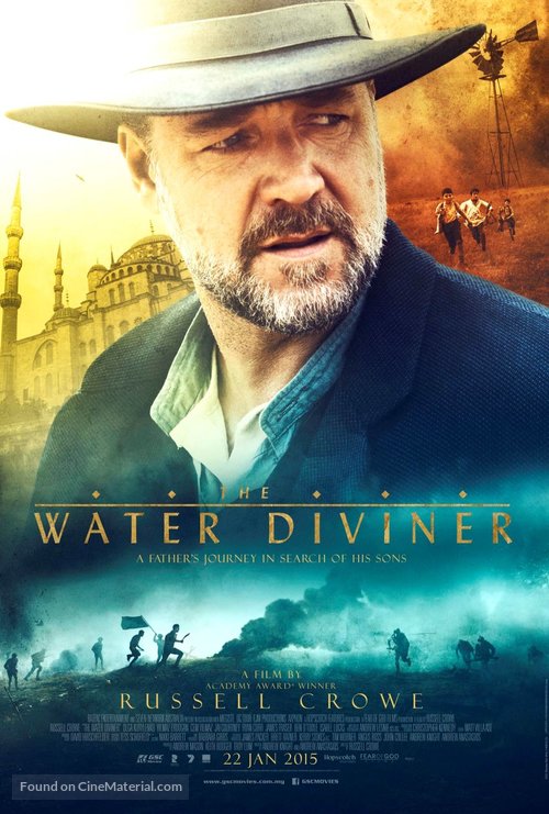 The Water Diviner - Malaysian Movie Poster