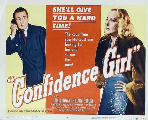 Confidence Girl - Movie Poster