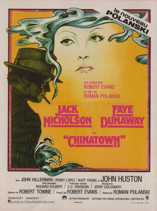 Chinatown - French Movie Poster