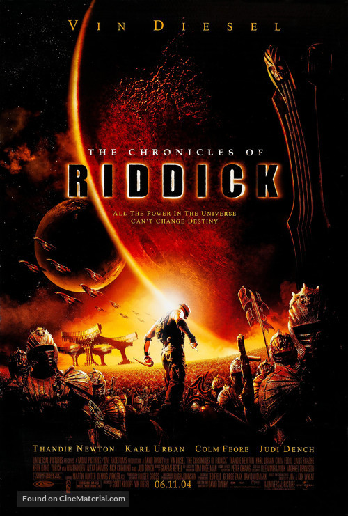 The Chronicles of Riddick - Movie Poster
