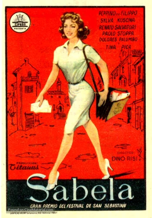 La nonna Sabella - Spanish Movie Poster