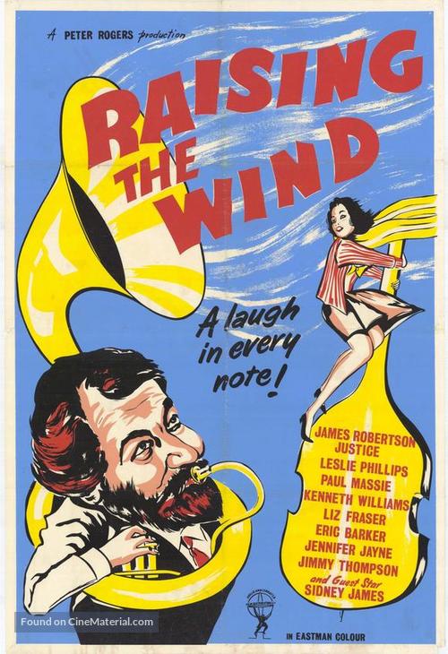 Raising the Wind - British Movie Poster