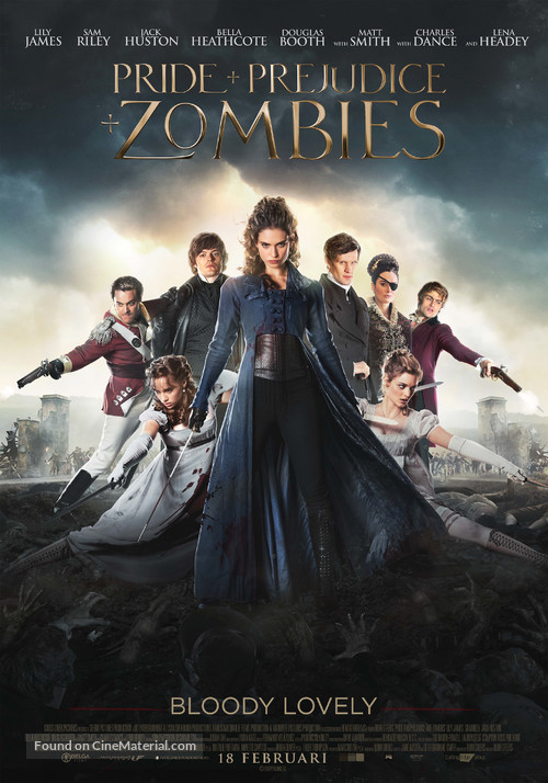 Pride and Prejudice and Zombies - Dutch Movie Poster