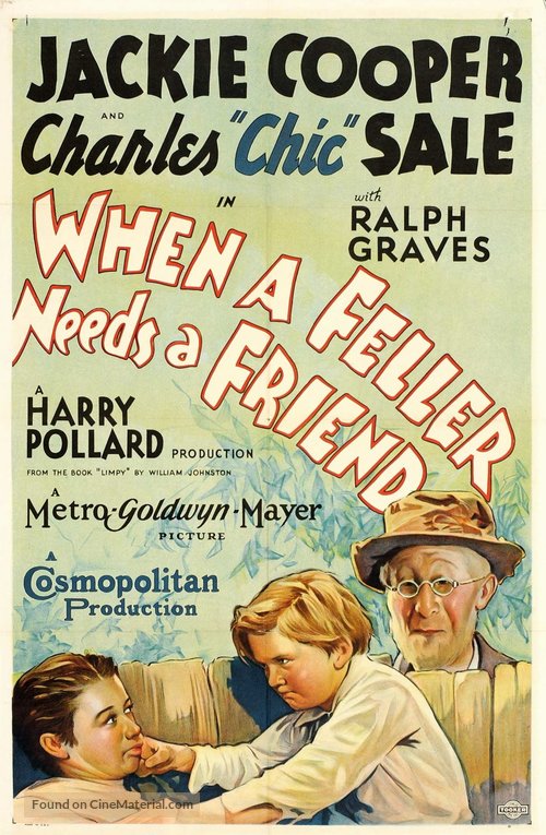 When a Fellow Needs a Friend - Movie Poster