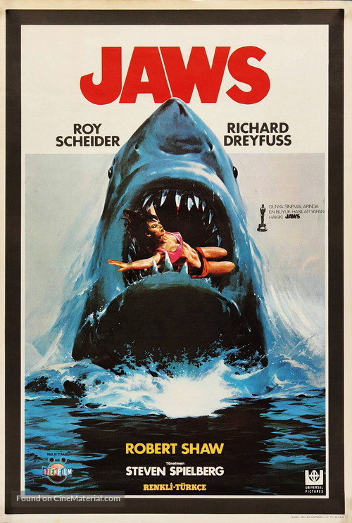 Jaws - Turkish Movie Poster