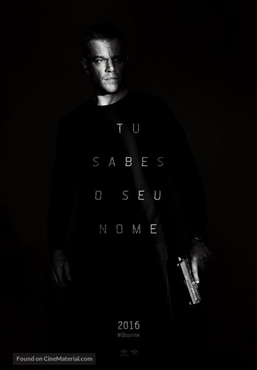Jason Bourne - Portuguese Movie Poster