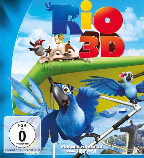 Rio - German Blu-Ray movie cover