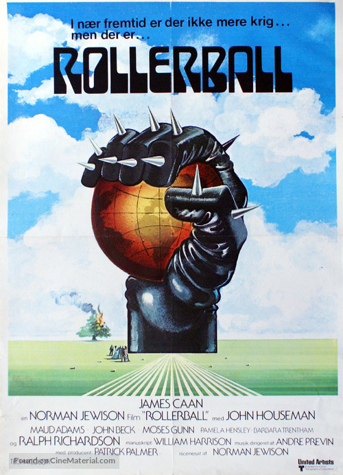Rollerball - Danish Movie Poster