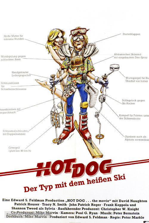 Hot Dog... The Movie - Finnish Movie Poster