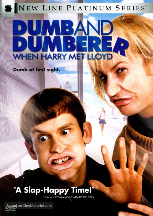 Dumb and Dumberer: When Harry Met Lloyd - DVD movie cover