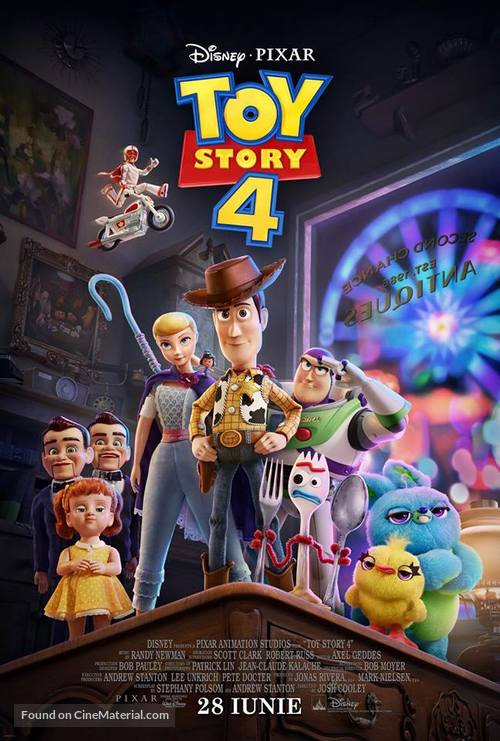 Toy Story 4 - Romanian Movie Poster