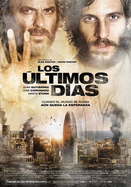 Los &uacute;ltimos d&iacute;as - Spanish Movie Poster