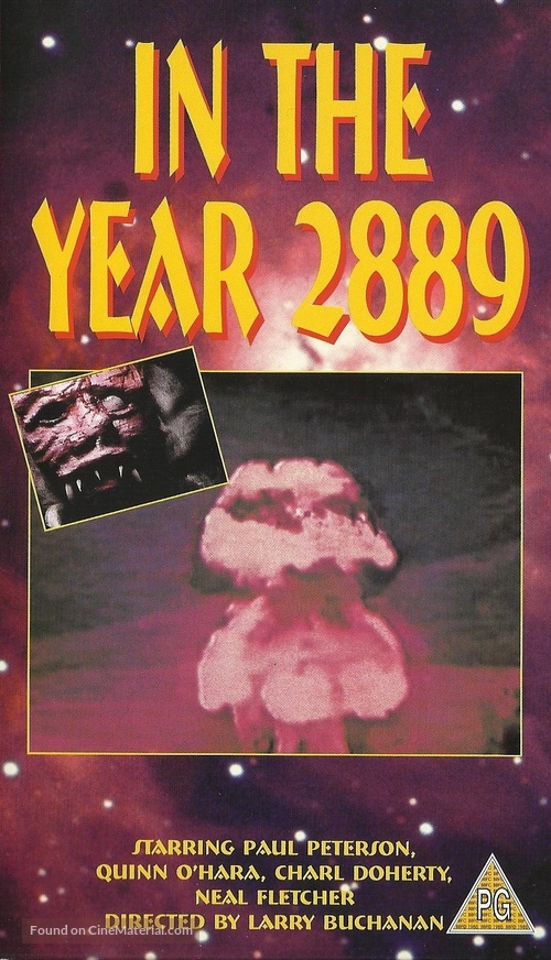 In the Year 2889 - British VHS movie cover