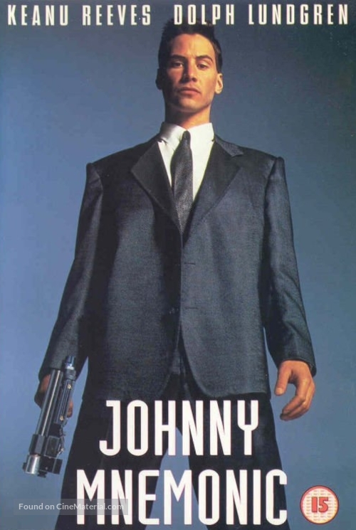 Johnny Mnemonic - British Movie Cover
