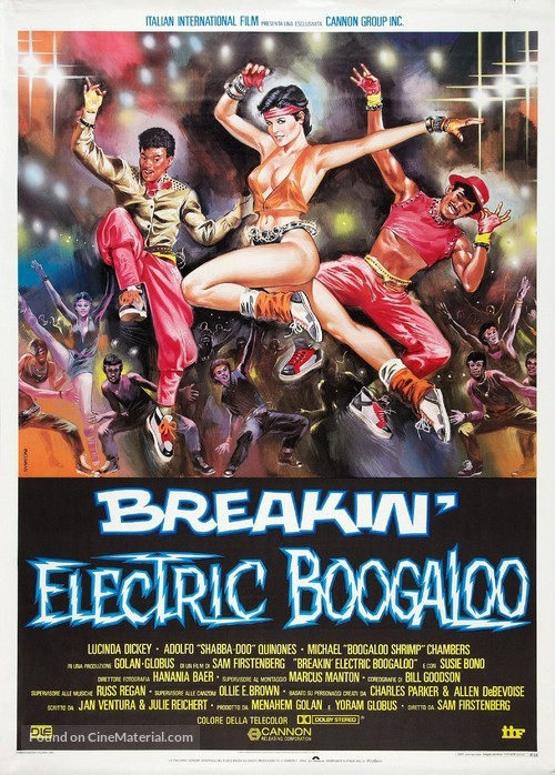 Breakin&#039; 2: Electric Boogaloo - Italian Movie Poster