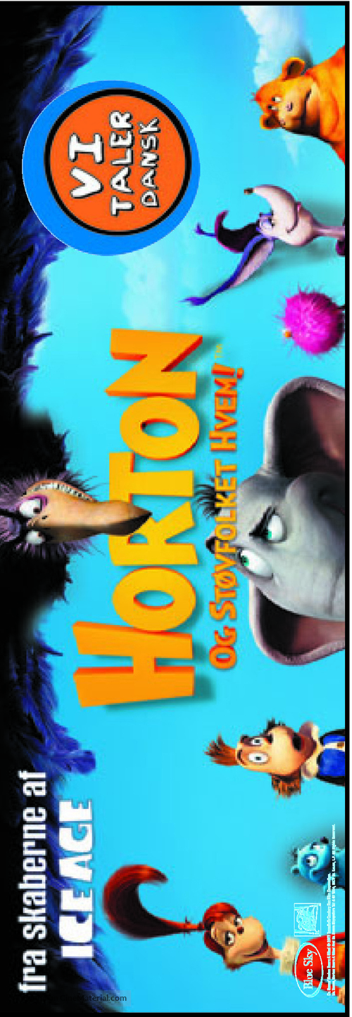 Horton Hears a Who! - Danish Movie Poster