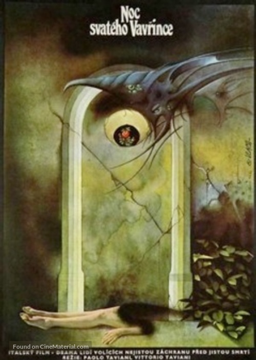 La notte di San Lorenzo - Czech Movie Poster