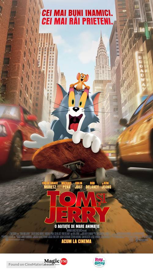 Tom and Jerry - Romanian Movie Poster