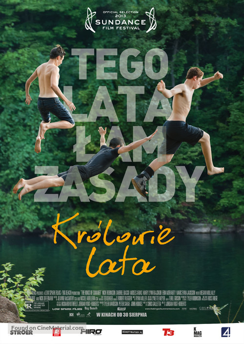The Kings of Summer - Polish Movie Poster