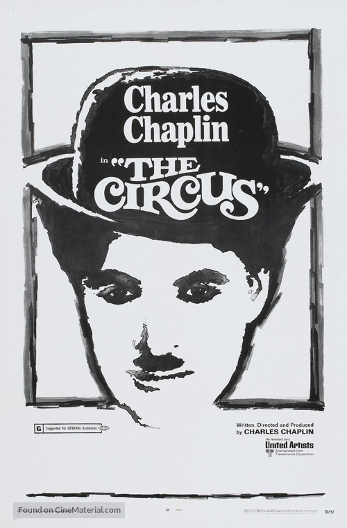 The Circus - Re-release movie poster